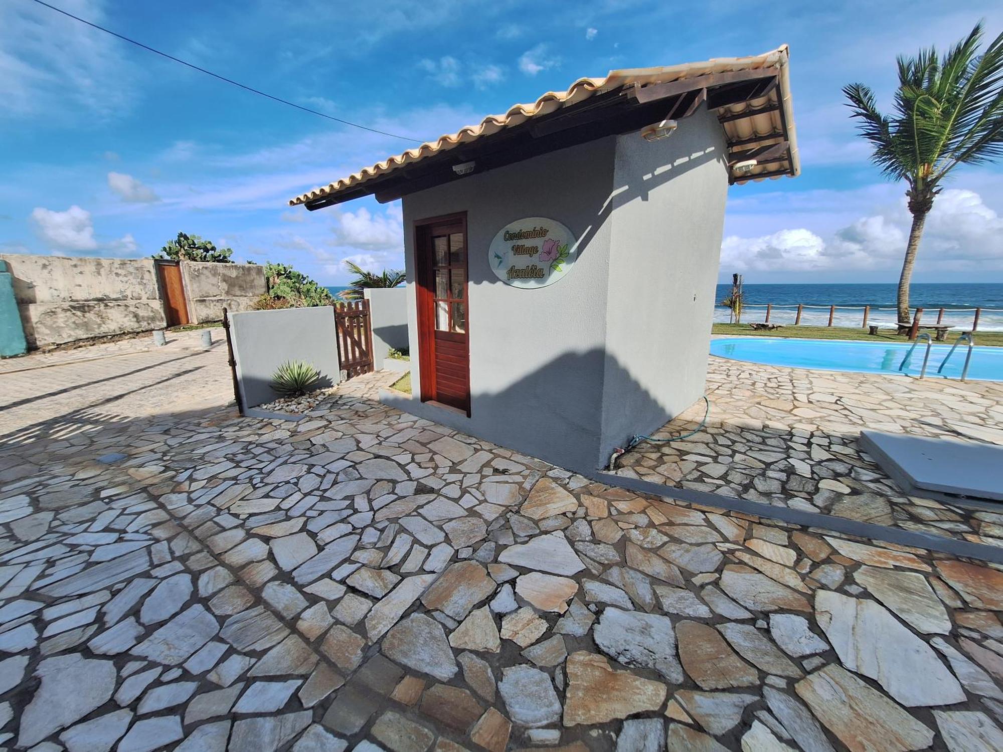 Condominio Exclusivo A Beira Mar - Casa De 04 Quartos Com Piscina E Churrasqueira Barra de São Miguel Extérieur photo