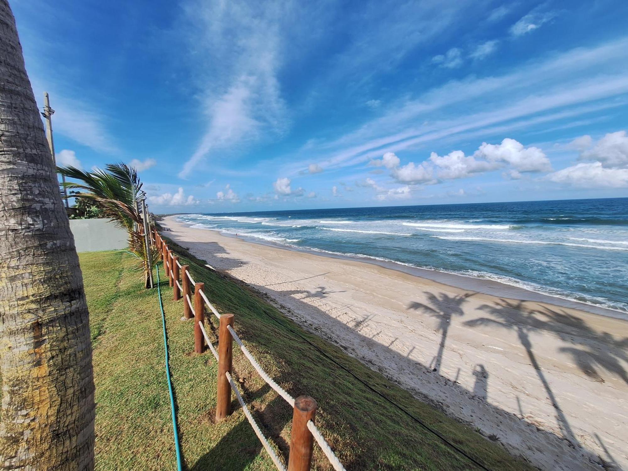 Condominio Exclusivo A Beira Mar - Casa De 04 Quartos Com Piscina E Churrasqueira Barra de São Miguel Extérieur photo